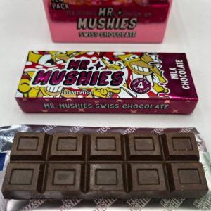 MR MUSHIES CHOCOLATE BARS 4GRAMS