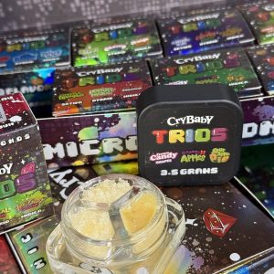 CRYBABY TRIOS 3.5GRAMS MICRO DIAMONDS CONCENTRATES
