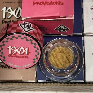 1904 PROVISIONS LIVE HASH ROSIN